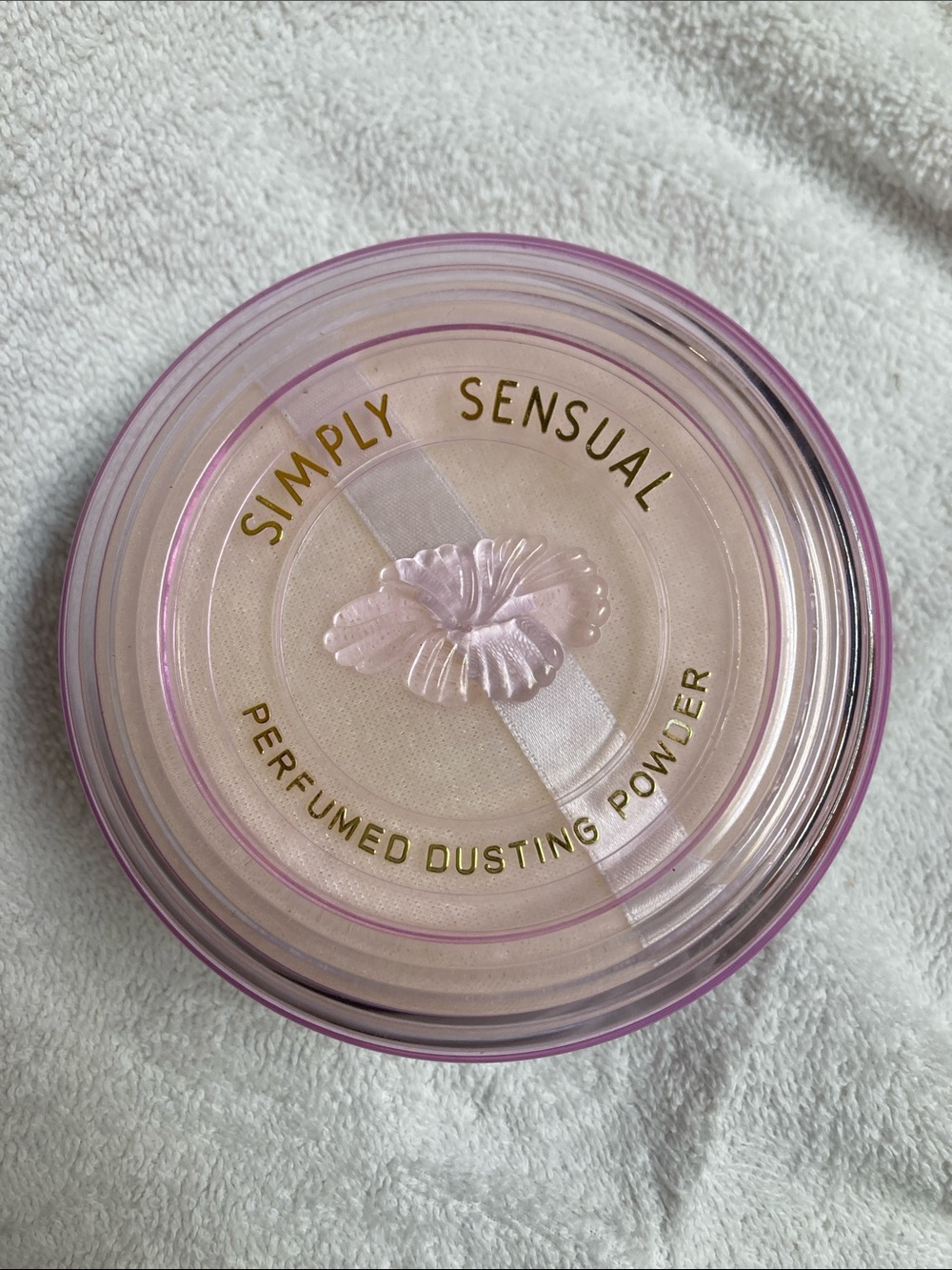 Simply sensual Perfumed Dusting Powder - Soft purple